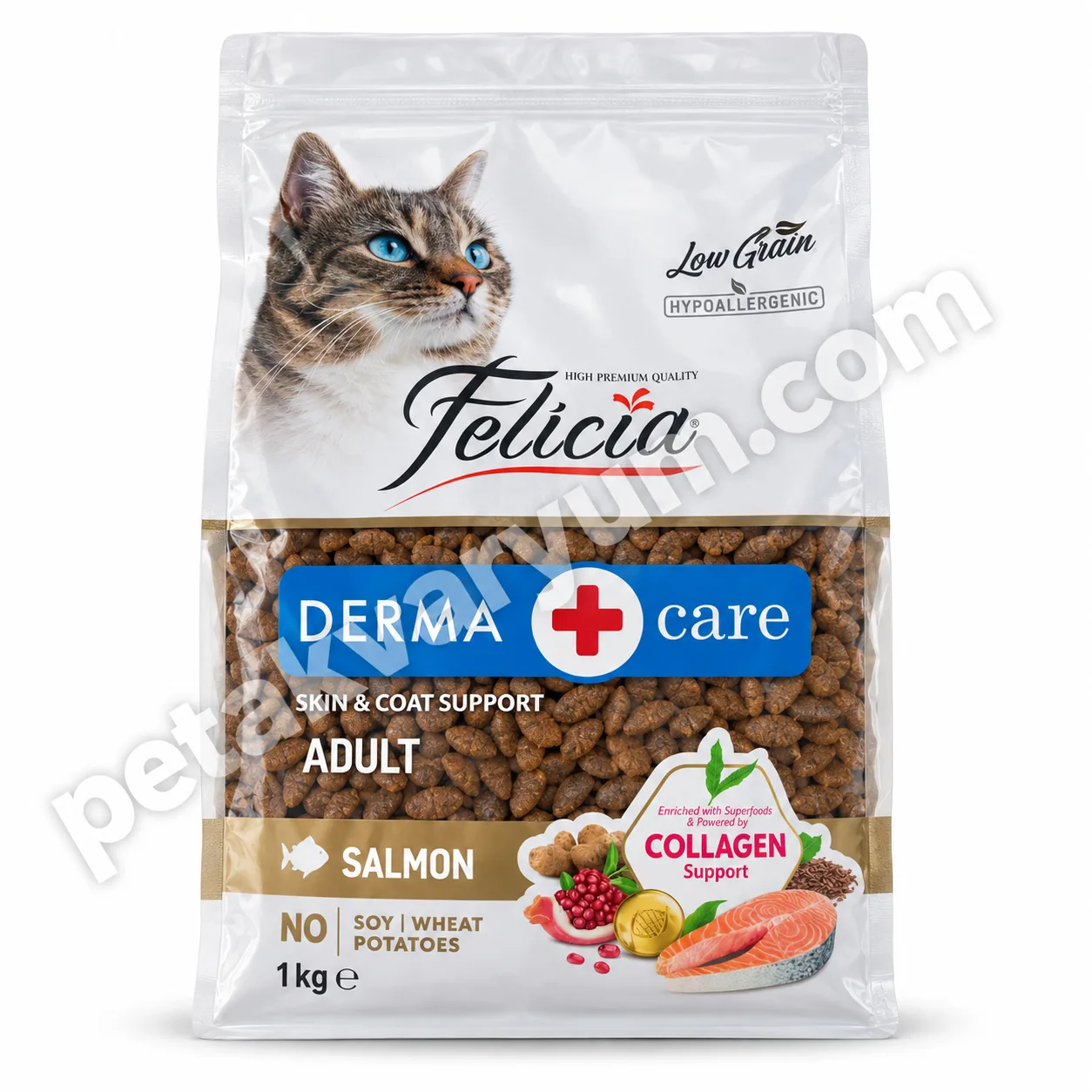 Felicia Derma Care Somonlu Yetişkin Kedi Maması 1 Kg