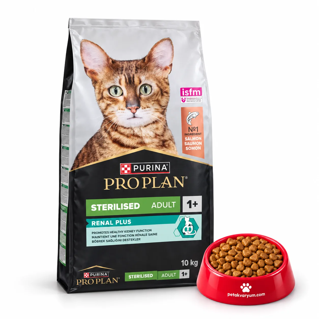 Purina Pro Plan Sterilised Somonlu Kısırlaştırılmış Yetişkin Kedi Maması 1 kg – Güvenli Açık Mama
