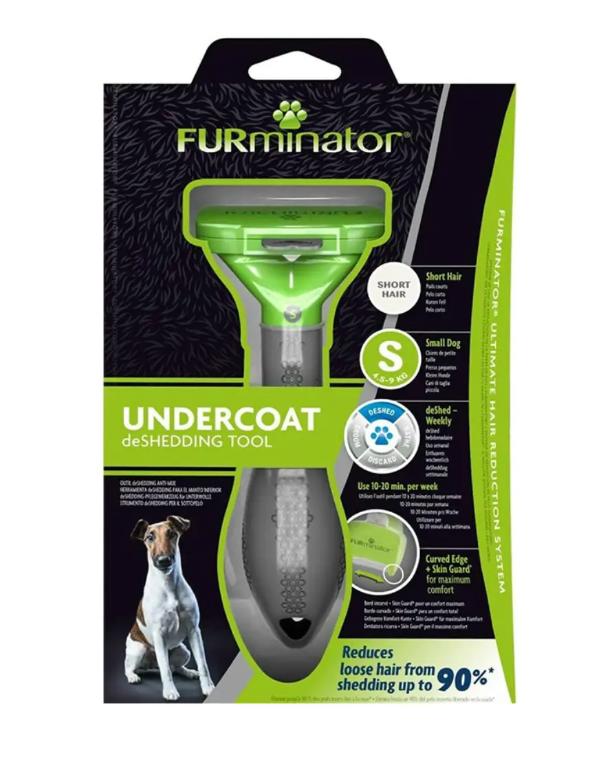 Furminator Büyük Irk Uzun Tüylü Köpek Tarağı (S)