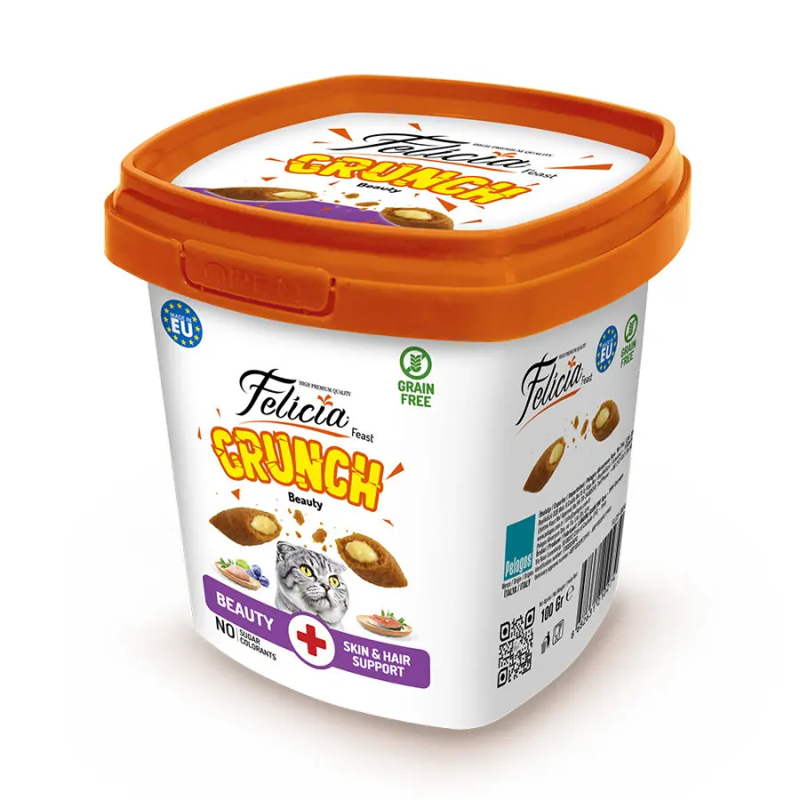 Felicia Beauty Kedi Crunch Ödül Maması (100 Gr)
