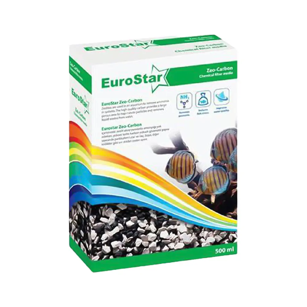 EuroStar Zeo Karbon Akvaryum Dış Filtre Malzemesi (500 ml)