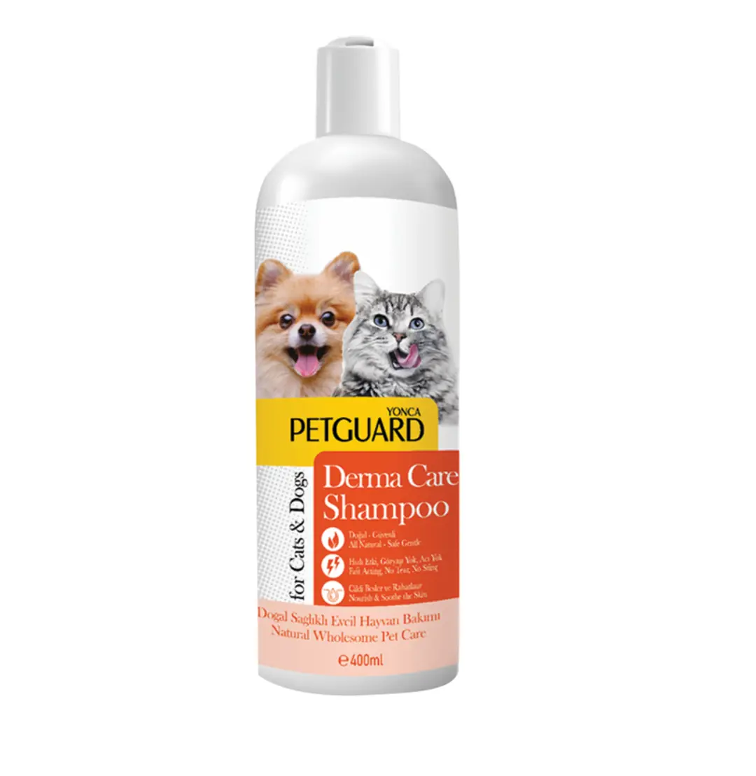 Petguard Deri ve Tüy Sağlığını Destekleyici Kedi ve Köpek Şampuanı (400 ml)